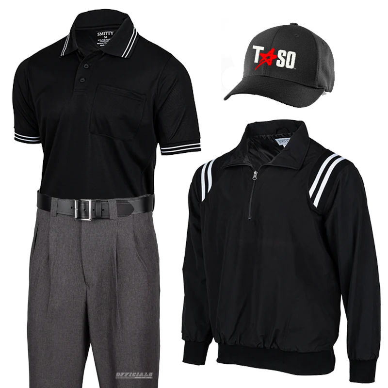 TASO Baseball Umpire Uniform Bundle Officials Gear Outlet