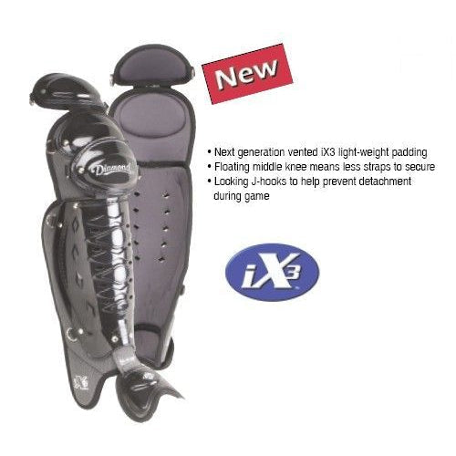 Diamond iX3 Leg Guards Officials Gear Outlet