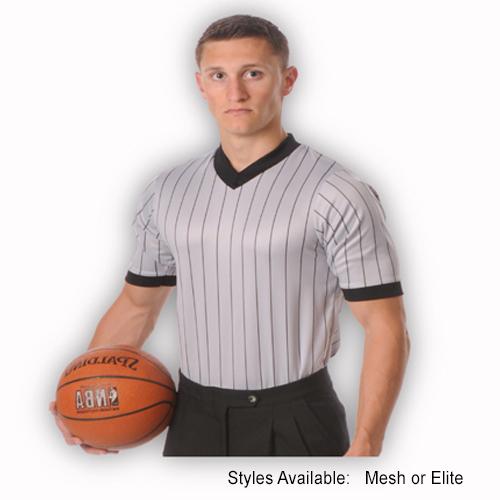 Smitty Grey PinStripe VNeck Officials Gear Outlet