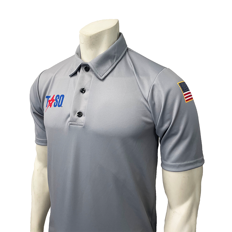TASO Men's Grey Dye Sublimated Volleyball Shirt Officials Gear Outlet