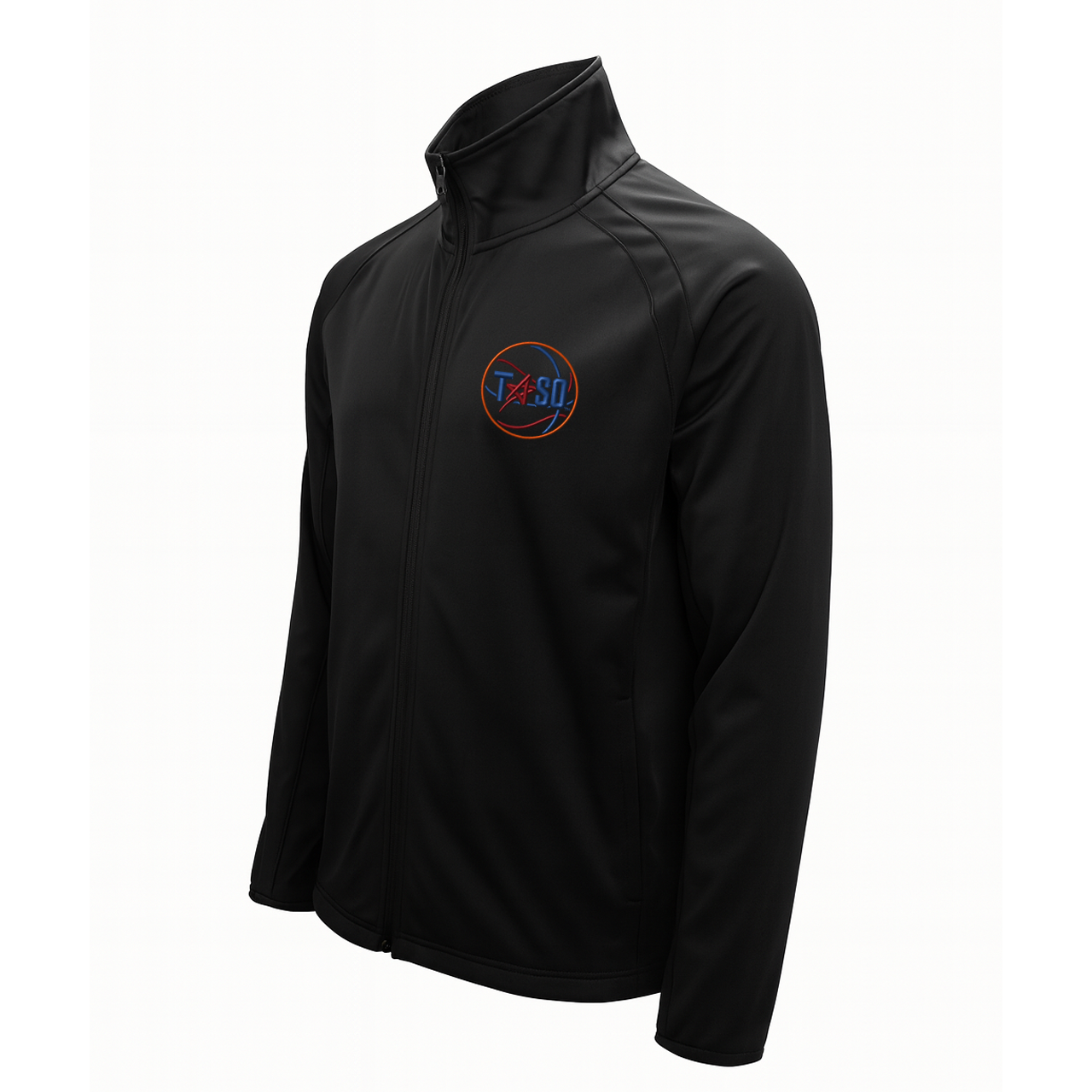 basketball officials gear TASO Basketball Logo Stand-Up Collar Referee Jacket